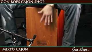 Flamenco Cajon  Peruvian Cajon  Gon Bops Mixto Cajon [upl. by Tnek]