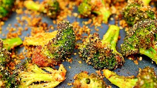 Easy Garlic Parmesan Roasted Broccoli Recipe  How to Roast Broccoli [upl. by Iloj528]