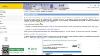 Formación online Comprobación del Certificado de Autenticación del DNI Electrónico [upl. by Hollis]