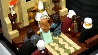 LEGO The Princess Bride scenes  Brickworld Chicago 2014 [upl. by Goodhen]