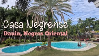 CASA NEGRENSE  WHERE TO STAY IN DAUIN  BEACH RESORT IN DUMAGUETE [upl. by Moriarty]