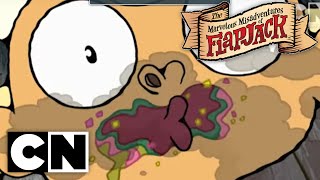 The Marvelous Misadventures of Flapjack  Foot Burn Clip 1 [upl. by Alvie172]