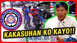 SA WAKAS COL BOSITA IDEDEMANDA NA ANG LTO DAHIL SA PANGHUHULI NG MOTOR AT PANGIIMPOUND NG SASAKYAN [upl. by Eustatius371]