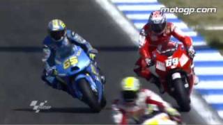 MotoGP action from Estoril 2009 [upl. by Haggar]