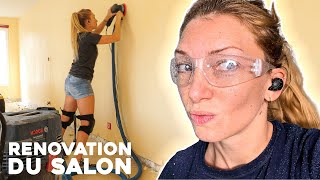 Rénovation du salon avec des idées simples et efficaces  Rénovation EP7 [upl. by Anura705]