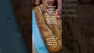 pâine cu usturoi Knoblauch Brot garlic bread subscribe 🥰reteteleluiuti2130 like reels food [upl. by Yared183]