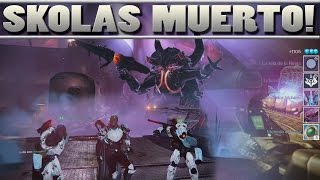 Muerte a SKOLAS 30seg Furia de Skorpi amp Recompensas  Destiny quotCasa de los Lobosquot [upl. by Silliw]