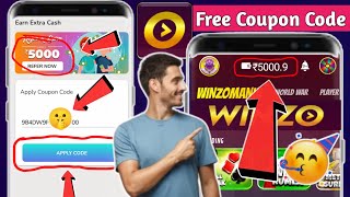 Winzo Gold App Me Coupon Code Kaise le  Winzo App Main Coupon Code Today  Winzo Coupon Code [upl. by Lotsyrk]