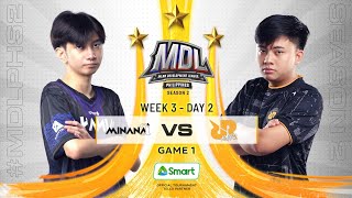 MDL PH S2 W3D2 MNNA vs RRQ Game 1 [upl. by Notgnihsaw341]