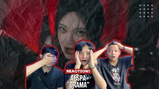 aespa 에스파 Drama MV REACTION BEST OF THE BEST AESPA FOR NOW [upl. by Shimberg]