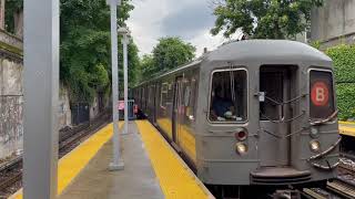 NYC Subway B  Q Trains  Newkirk Plaza [upl. by Neirol]