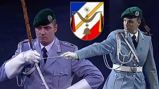 RegimentsgrußRevueMarschFehrbelliner Reitermarsch  Marschmusik Heeresmusikkorps Neubrandenburg [upl. by Naldo24]