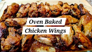 Perfectly Crispy OvenBaked Chicken Wings  Easy amp Delicious Recipe [upl. by Eicyac]