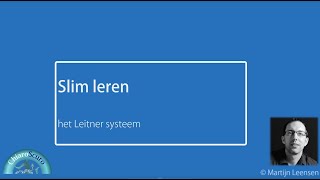 het Leitner systeem een effectieve leerstrategie uitgelegd [upl. by Reiner]