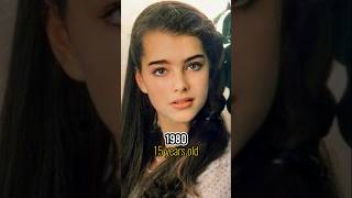 Brooke Shields Trough the years19782024 shorts [upl. by Charteris40]