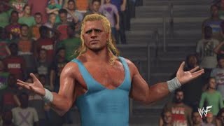 Chris Jericho Vs Mr Perfect Wwe 2k23 [upl. by Akerdal]