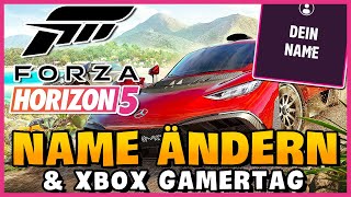 Forza Horizon 5 Name und Xbox Gamertag ändern [upl. by Irved58]