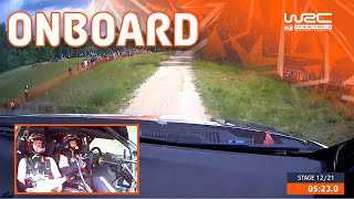 FULL ONBOARD  SS12 RovanperäHalttunen  WRC Rally Estonia 2023 [upl. by Farika]