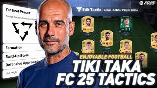 MASTERING TIKI TAKA TACTICS IN FC 25 [upl. by Vareck26]