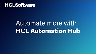 Unlock Efficiency HCL Automation Hub  Elevate Your Processes with Automation Orchestration [upl. by Ivory]