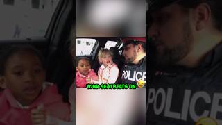 Cop Pranks Kids With Hilarious Dad Joke 😂 shorts [upl. by Trstram822]