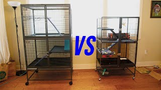 Critter Nation vs Feisty Ferret which cage is better [upl. by Dadivitan499]