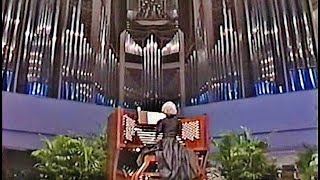 Bach  SINFONIA FROM CANTATA BWV 29  Diane Bish at Coral Ridge Presbyterian Church Ft Lauderdale [upl. by Llydnek]