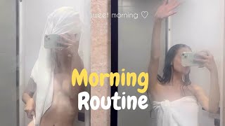 Pretty Girl  Sweet Morning Routine Vlog  See Through amp Get Ready With Me4k 2024 [upl. by Borer]