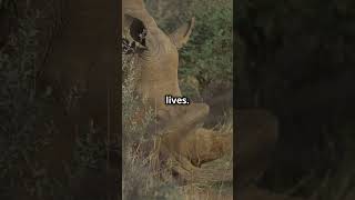 3 Surprising Facts About Rhinos facts fascinatingwildlife rhino shorts [upl. by Sirtaeb476]