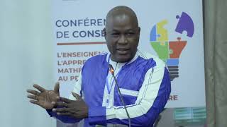 Oumar Lingani CNRST Burkina Faso  CCMATHSPRIMAIRE 051223 [upl. by Annaicul853]