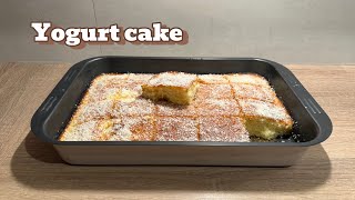 “Yogurt Cake Recipe Soft Moist and Irresistibly Delicious”🍰 [upl. by Sucirdor]