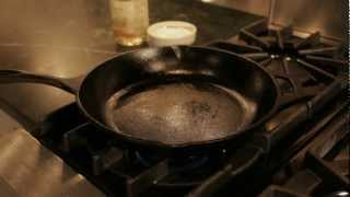 How to Clean a Cast Iron Pan [upl. by Wolfort2]