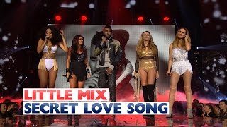 Little Mix Ft Jason Derulo  Secret Love Song Live at The Jingle Bell Ball 2015 [upl. by Rafaello330]