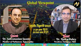 BJP MP Dr Subramanian Swamy Exclusive Interview on Achievers Junction  The Himalayan Challenge [upl. by Bonita209]