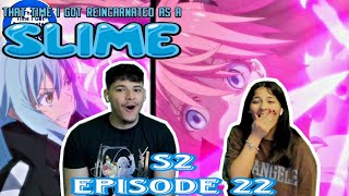 RIMURU VS MILIM  That Time I Got Reincarnated as a Slime S2 Ep 22 Reaction [upl. by Ahsirtal919]