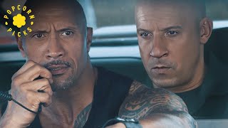 Hobbs Chases Dom AllAction Scene  The Fate of the Furious [upl. by Nadabas205]