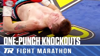 INSANE ONEPUNCH KNOCKOUTS IN BOXING  FIGHT MARATHON [upl. by Tlihcox20]