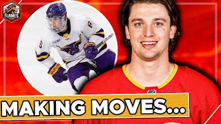 Flames Making MOVES…  Calgary SIGNS Scorer  Calgary Flames News [upl. by Enrobyalc]