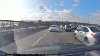 Dash Cam Sydney  Dangerous Lane Changes at Gladesville Bridge  Risky Merging on Victoria Road [upl. by Ok]