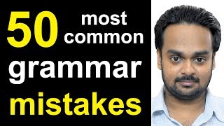 50 MOST COMMON MISTAKES in English Grammar  Error Identification amp Correction [upl. by Filbert149]