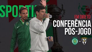 🔴 EM DIRETO  CONFERÊNCIA PÓSJOGO  SPORTINGAMARANTE [upl. by Ynatirb]