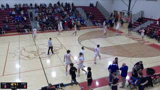 Bedford High School vs Merrimack JV Boys JuniorVarsity Basketball [upl. by Ecnarretal742]