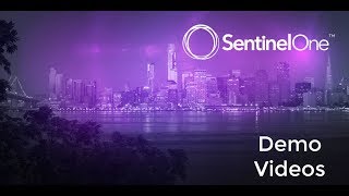 SentinelOne Demo   old  visit our channel for a new demo [upl. by Dwane]