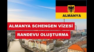 Almanya Schengen Vizesi Randevu Alma [upl. by Nove]