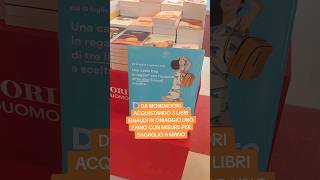 Da Mondadori acquistando 3 libri Einaudi in regalo uno zaino con le misure da bagaglio a mano libri [upl. by Farleigh]