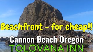 Cannon Beach hotel review  Tolovana Inn [upl. by Neleag]