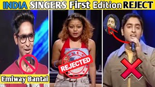 5 Famous Singers Who got Rejected in Auditions of Reality Show  Neha KakkarEmiwayArijit Singh [upl. by Townshend531]