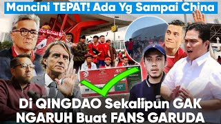 Mancini Tegur China quotJangan Nantang Fans Garuda Bahrain Aja Tiketnya Diborong Apalagi di Qingdao [upl. by Terraj623]