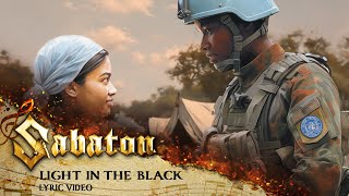 SABATON  Light in the Black Official Lyric Video [upl. by Eded]