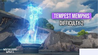 Tactical Hologram  Tempest Memphis Difficulty 2  Wuthering Waves [upl. by Fernando190]